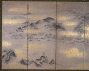 和歌浦名草山図屏風