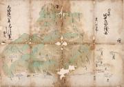 紀伊国那賀郡田中庄山之絵図