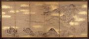 和歌浦名草山図屏風