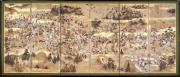 紀州本川中島合戦図屏風