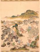 西園雅集図