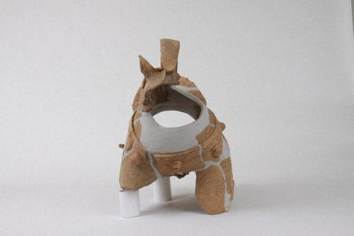 馬形埴輪（横座りの馬）