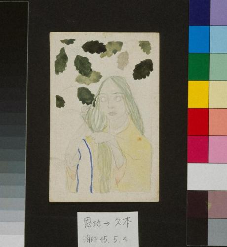 久本信男あて絵葉書（明治45年5月4日消印）