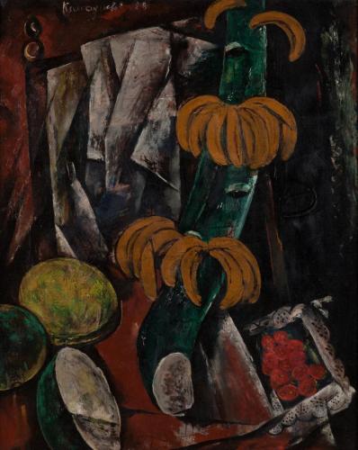 バナナのある静物