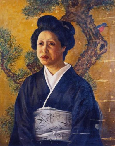 ［和服婦人］