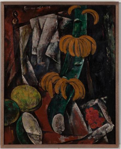 バナナのある静物