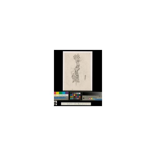 《青き襯衣》下図