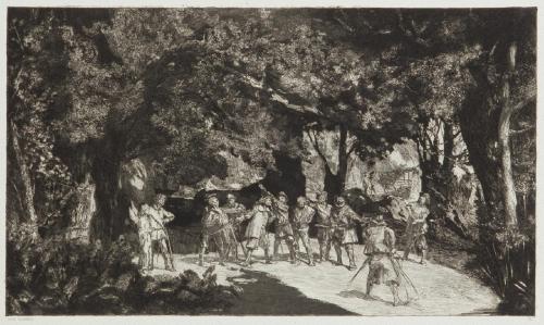 間奏曲 作品 IV 9兵士たちに取り囲まれたジンプリチウス