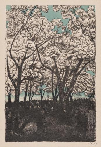 『東京風景』十八　上野之櫻