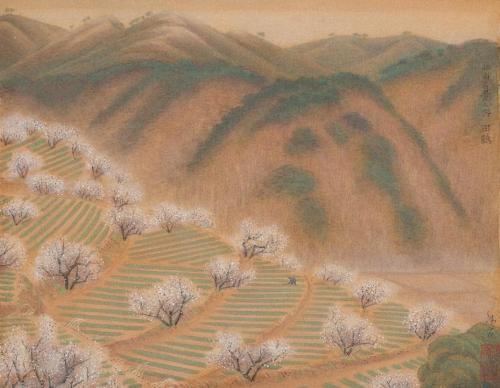 紀伊百景画帖「田鶴」