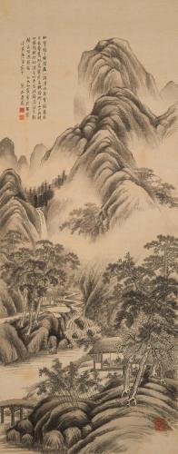 ［夏渓幽隠図］