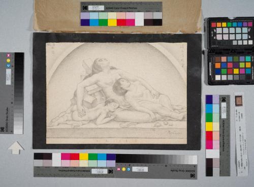 第四図「崇高ナル死」(I) / 礎石浮彫(1) / NO.4 正面