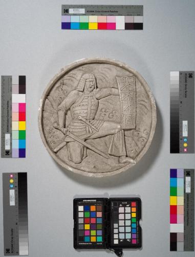 竃山神社　皇紀二千六百年記念　石膏原型