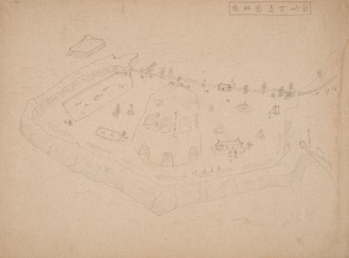 白崎万葉園略図