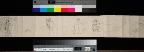 日本神話絵巻下図（2）