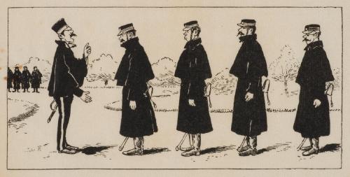 警官のたぼう：ケイブが部下に命令を下す。