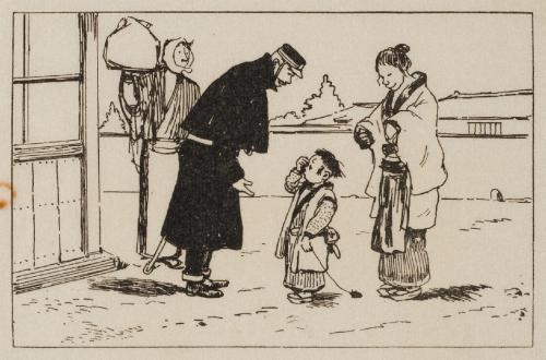 警官のたぼう：警官が迷い子の世話をする。