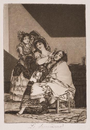 〈ロス・カプリーチョス〉35：彼女は男の鬚をそる