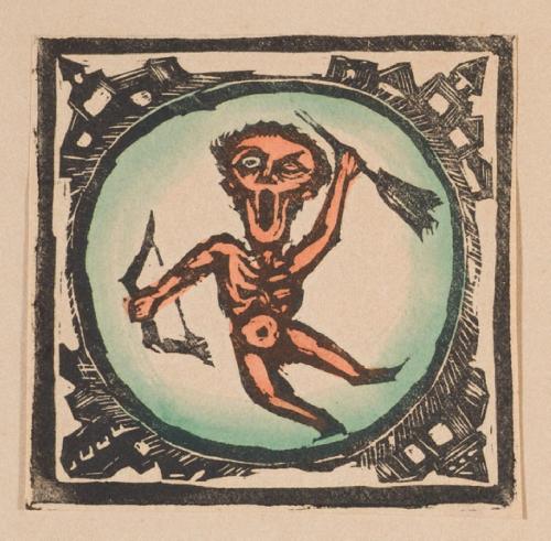 『方寸版画』創刊号　幻想集：僕