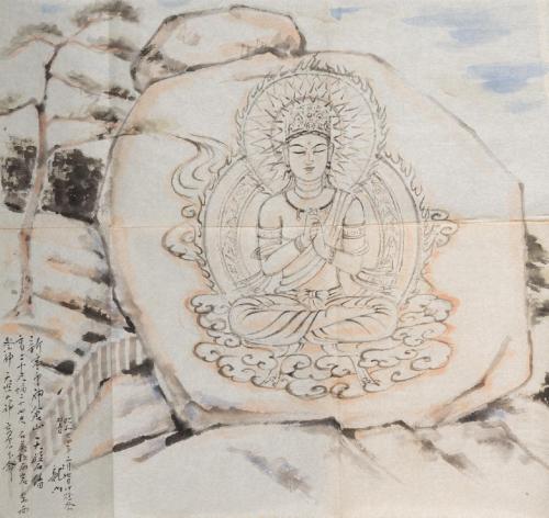 『紀南石仏群開掘発願に就いて』