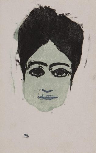 絵葉書集『顔』2［正面］