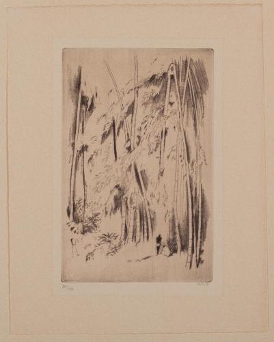 5.セイロンにて（竹林）（『日本への旅』）