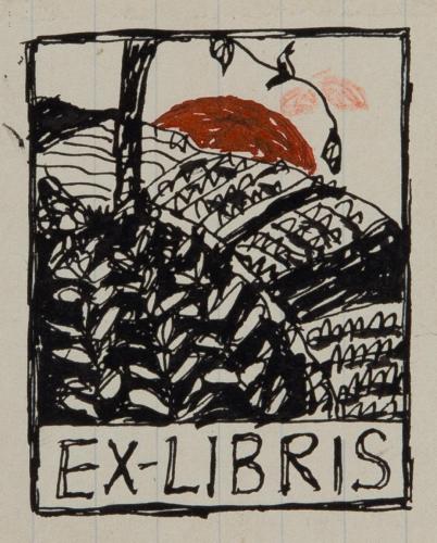EX-LIBRIS下絵