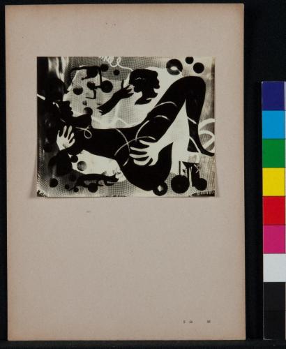 瑛九フォトデッサン作品集《真昼の夢》より「会話」