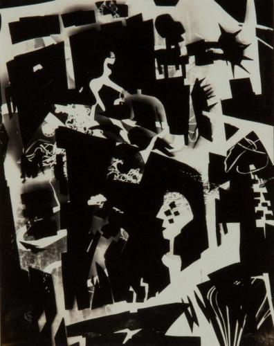 瑛九フォトデッサン作品集《真昼の夢》より「秋のソナタ」