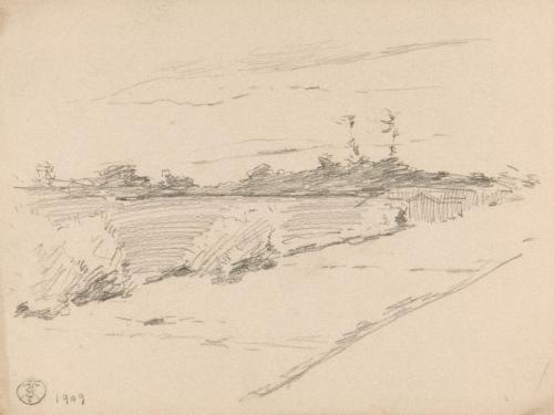 ［徳義中学時代デッサン帳より］［風景］