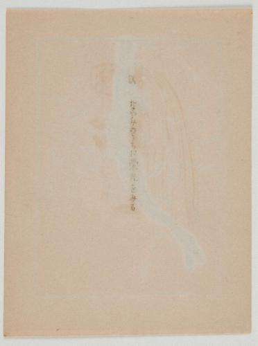 『心原幽趣 I』 「IX なやみのうちに栄光をみる」