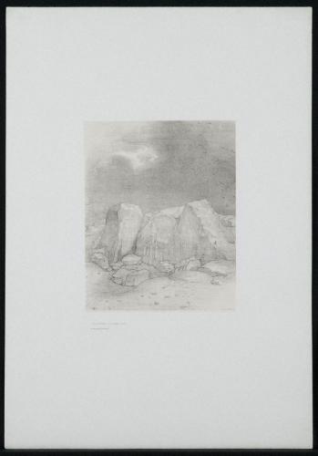 ……そして彼は、不毛の起伏の多い原野を認める（『聖アントワーヌの誘惑』第3集より）