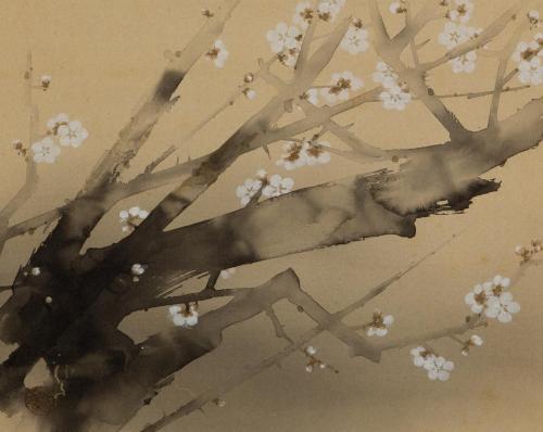 白梅図
