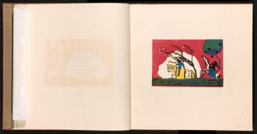 『響き』1赤の前にいる二人の騎士たち