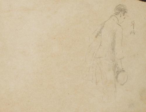 [スケッチブック] （右）年始 （左）麦浪