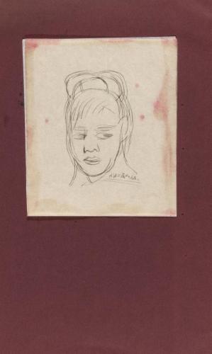 絵画IV（女の顔）（『密室』IX11）