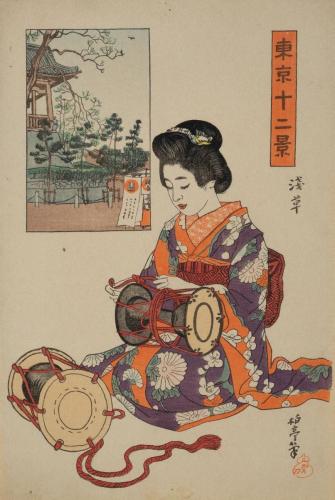 『東京十二景』淺草