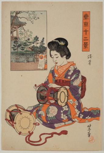 『東京十二景』淺草