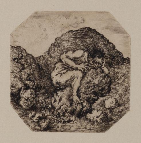 『天地創造』より怒れるアダム