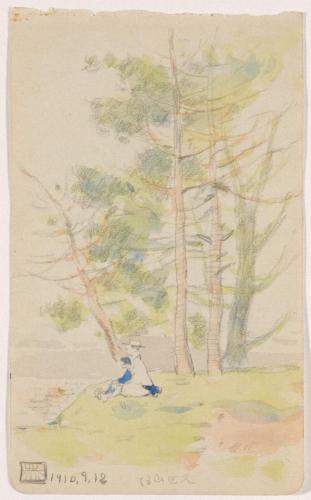 『未知草カード』[第一]より「久世山にて」