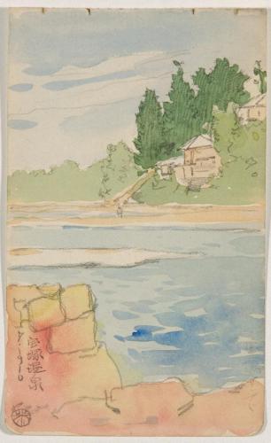 『未知草カード』[第一]より「宝塚温泉」