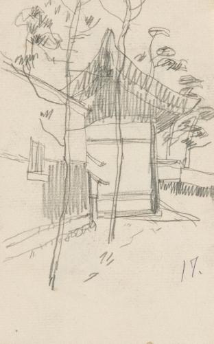 『未知草カード』第三より「十七、智恩院」