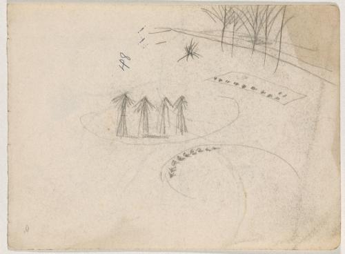 『未知草カード』[第五]より48［公園］