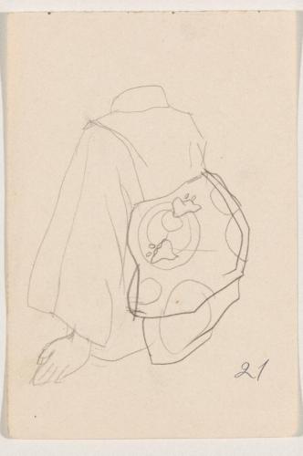 『未知草カード』第四より「二十一、女のうしろ」