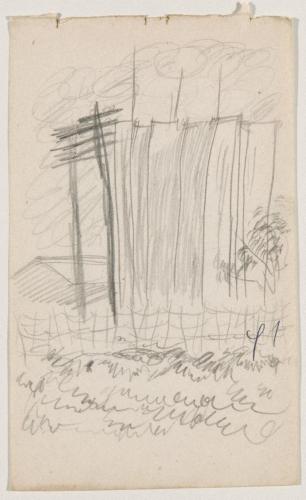 『未知草カード』第四より「四十一、布ほし場」