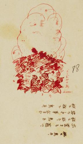 『未知草カード』第四より「七十八、どくだみの丘」