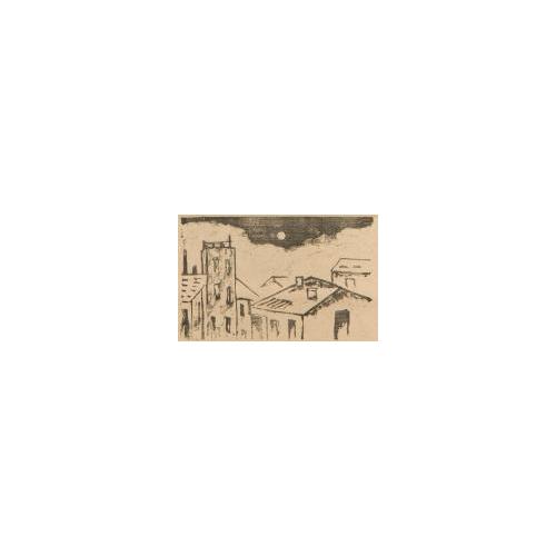 雑誌『新版画』第1号 1 町の屋根