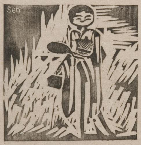 雑誌『白と黒』（第１次）第23号2「野外小品螢」