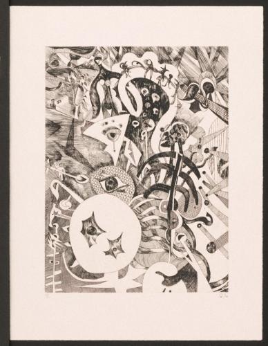 版画集『瑛九・銅版画 SCALE I』 2 あくまのおどり