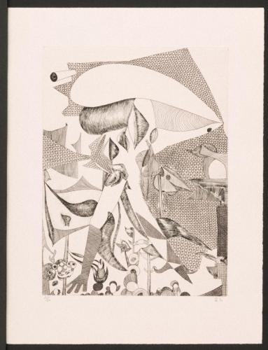 版画集『瑛九・銅版画 SCALE I』 8 くちびる